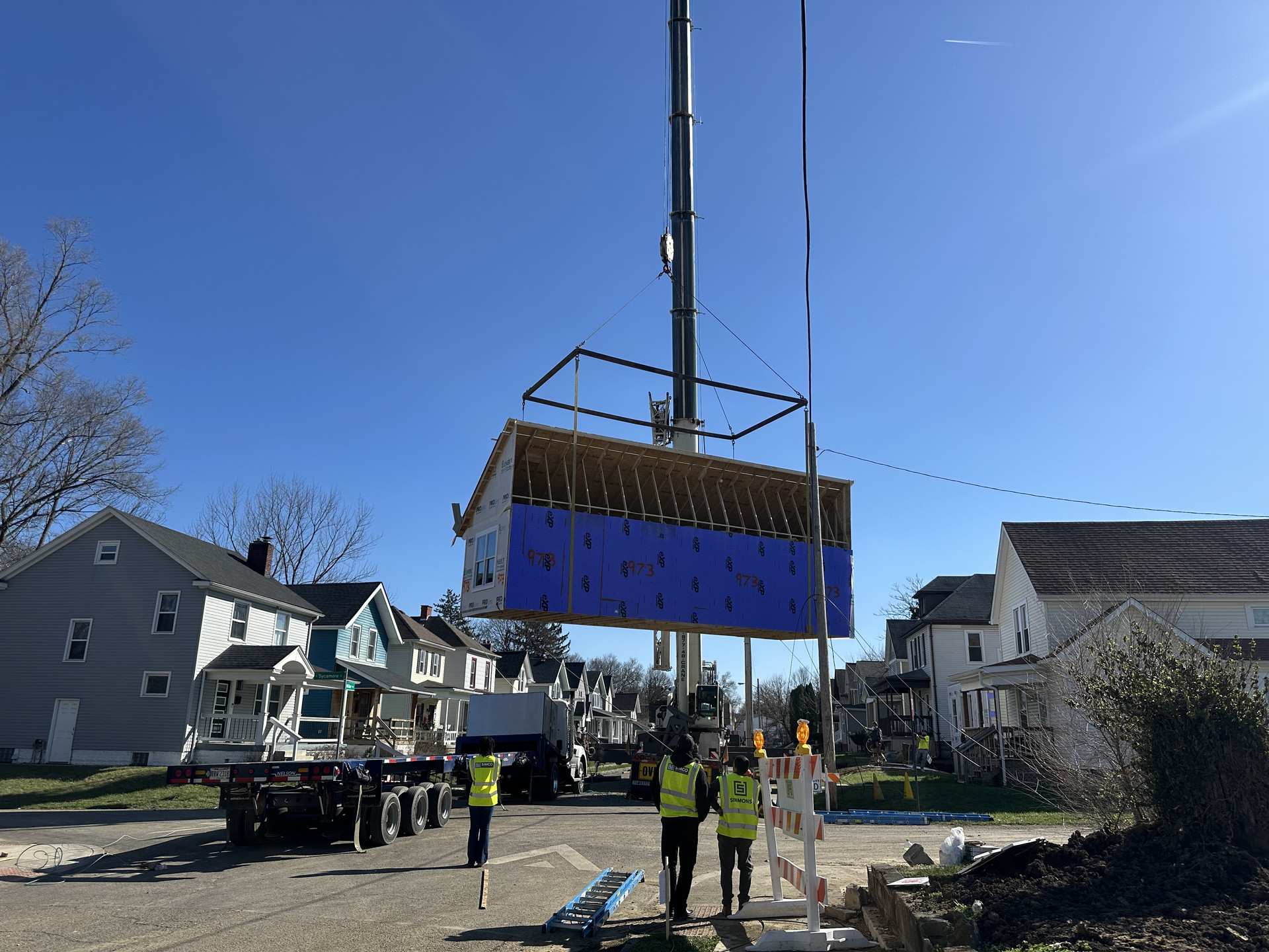 Exterior rendering of the 917 Miller Avenue duplex